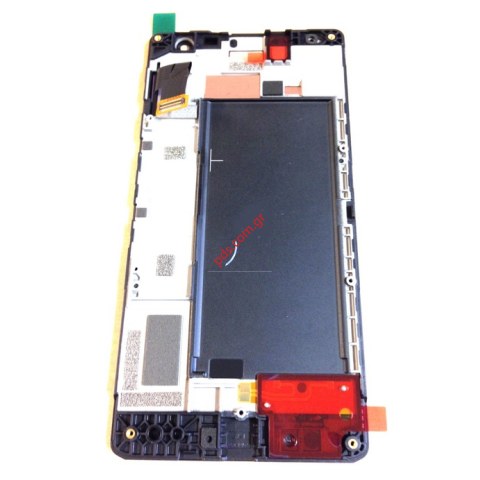 Οθόνη σετ (OEM) Nokia Lumia 730, 735 LCD Display σε μαύρο χρώμα με το τζάμι και την αφή touch screen (LIMITED STOCK)