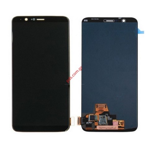 Οθόνη σετ (OEM) OnePlus 5T (A5010) Black Display touch screen with digitizer (NO FRAME)