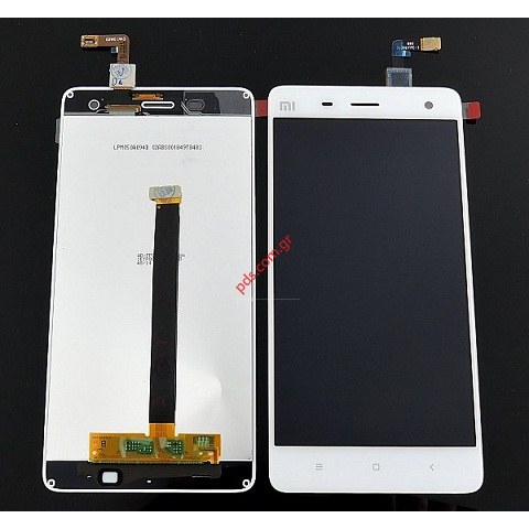 Οθόνη σετ (ΟΕΜ) Xiaomi Mi4 White σε λευκό χρώμα με την πρόσοψη το τζάμι με την αφή (touch screen digitizer lcd display) Οθόνη σετ (ΟΕΜ) Xiaomi Mi4 White σε λευκό χρώμα με την πρόσοψη το τζάμι με την αφή (touch screen digitizer lcd display)