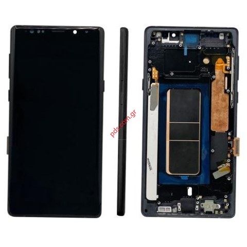 Set LCD Samsung  Galaxy Note 9 SM-N960F Black W/Frame Display SOFT OLED Touch screen Digitizer ORIGINAL Set LCD Samsung  Galaxy Note 9 SM-N960F Black W/Frame Display SOFT OLED Touch screen Digitizer ORIGINAL