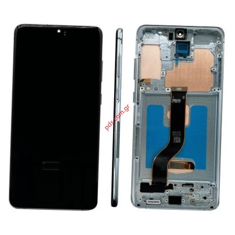 Set Samsung Galaxy S20 PLUS 4G G985F Cloud Blue Light Frame Display LCD SOFT OLED Touchscreen digitizer Bulk Set Samsung Galaxy S20 PLUS 4G G985F Cloud Blue Light Frame Display LCD SOFT OLED Touchscreen digitizer Bulk