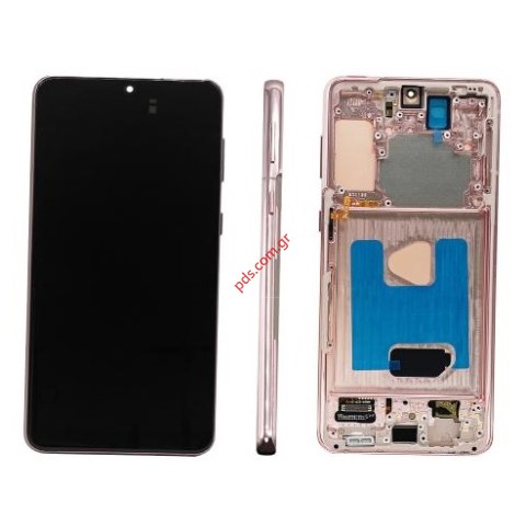 Οθόνη σετ Samsung Galaxy S21 PLUS SM-G996B Violet W/Frame LCD Display OLED Touch screen with Digitizer Bulk Οθόνη σετ Samsung Galaxy S21 PLUS SM-G996B Violet W/Frame LCD Display OLED Touch screen with Digitizer Bulk