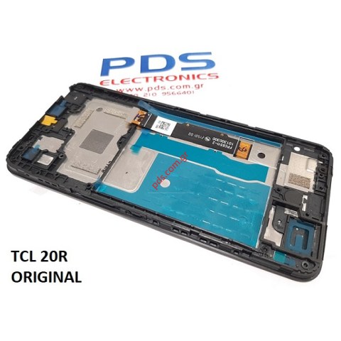 Γνήσια οθόνη σετ TCL 20R (T767H) 5G 2021 Display 6.52 LCD Touch screen digitizer W/FRAME Bulk ORIGINAL