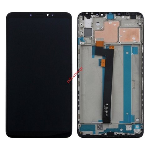 Οθόνη σετ Xiaomi Mi Max 3 (M1804E4A) 6.9 INCH Black ΟΕΜ with frame σε μαύρο χρώμα (Display LCD Frame Touch screen with digitizer) PREMIUM Οθόνη σετ Xiaomi Mi Max 3 (M1804E4A) 6.9 INCH Black ΟΕΜ with frame σε μαύρο χρώμα (Display LCD Frame Touch screen with digitizer) PREMIUM