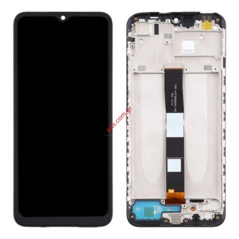 Set LCD Xiaomi Redmi 9A / Redmi 9C Black W/FRAME Display OEM IPS Touch screen Digitizer  Set LCD Xiaomi Redmi 9A / Redmi 9C Black W/FRAME Display OEM IPS Touch screen Digitizer