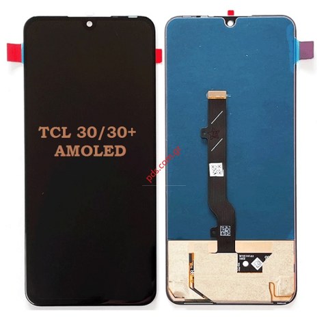 Οθόνη TCL 30 PLUS (T676K) 6.7 2022 AMOLED Black σε μαύρο χρώμα NO FRAME 