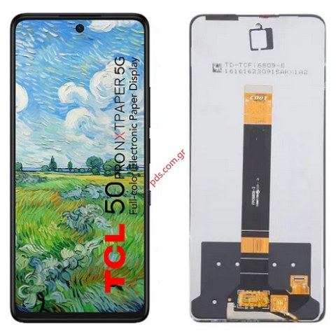 Οθόνη TCL 50 PRO NXTPAPER 5G 2024 (T803D) Black OEM Display LCD Touch screen digitizer NO/FRAME Bulk