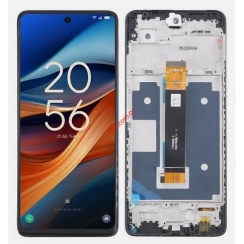 Οθόνη TCL 50 SE (T611B) Black Set OEM Display LCD Touch screen with digitizer W/Frame Bulk