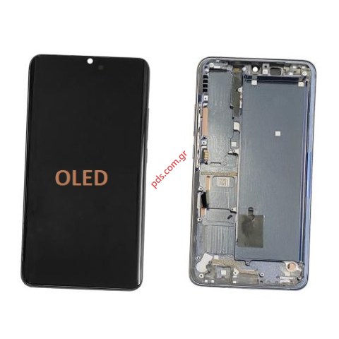 Set LCD Xiaomi Mi Note 10 4G PRO (M1910F) OLED Black W/FRAME  Set LCD Xiaomi Mi Note 10 4G PRO (M1910F) OLED Black W/FRAME