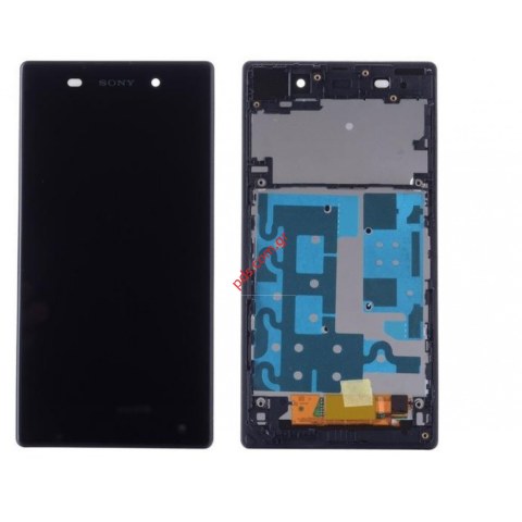 Front housing display lcd set (OEM) Sony Xperi Z1 L39H Purple (Complete) C6902, C6903, C6902 .