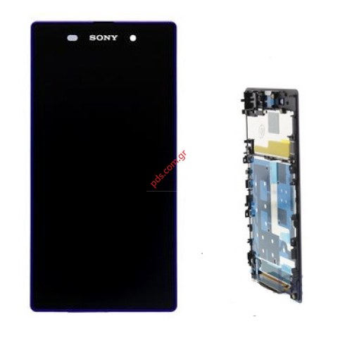 Front housing display lcd set (OEM) Sony Xperi Z1 L39H Purple (Complete) C6902, C6903, C6902 . Front housing display lcd set (OEM) Sony Xperi Z1 L39H Purple (Complete) C6902, C6903, C6902 .