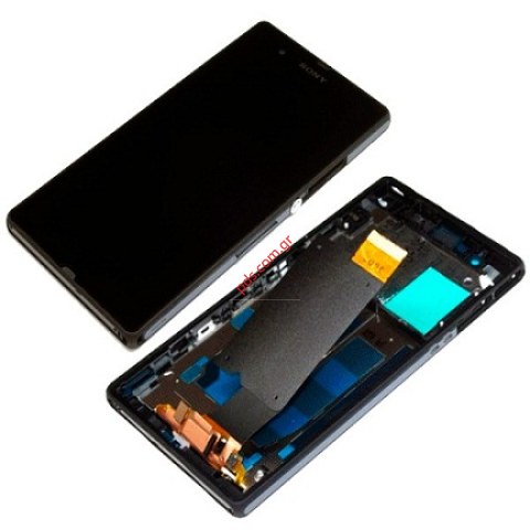 Front cover set (OEM) with LCD SONY Xperia Z Black (C6603) L36h 