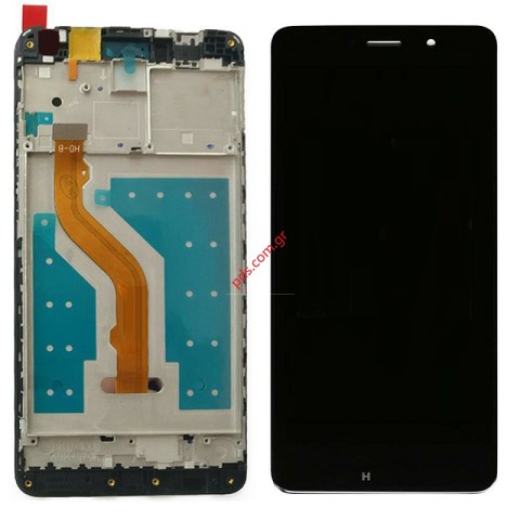 Σετ οθόνη LCD (OEM) Black Huawei Y7 Prime 2017 (TRT-L21) W/Frame Display Touch screen digitizer Unit σε μαύρο χρώμα με πλαίσιο Σετ οθόνη LCD (OEM) Black Huawei Y7 Prime 2017 (TRT-L21) W/Frame Display Touch screen digitizer Unit σε μαύρο χρώμα με πλαίσιο