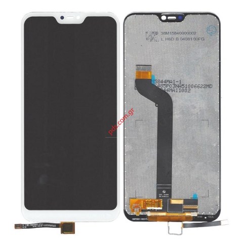 Σετ οθόνη LCD (OEM) White Xiaomi Mi A2 Lite 5.84 inch (M1805D1SG) Global version Touch Screen Digitizer σε λευκό χρώμα (NO FRAME) Σετ οθόνη LCD (OEM) White Xiaomi Mi A2 Lite 5.84 inch (M1805D1SG) Global version Touch Screen Digitizer σε λευκό χρώμα (NO FRAME)