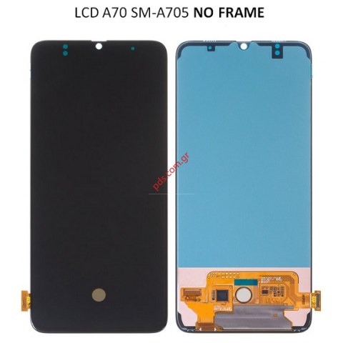 Σετ οθόνη LCD Samsung A705 Galaxy A70 2019 Black σε μαύρο χρώμα Display module LCD with Touch screen Digitizer (CHINA NO FRAME)