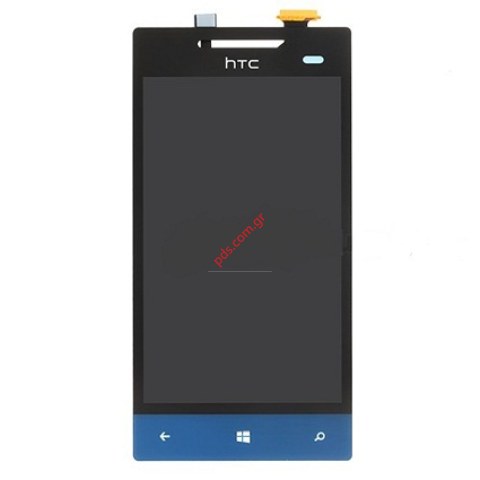 Σετ οθόνης LCD Display HTC 8S (OEM) Blue Black C620e σε μαύρο με μπλέ χρώμα