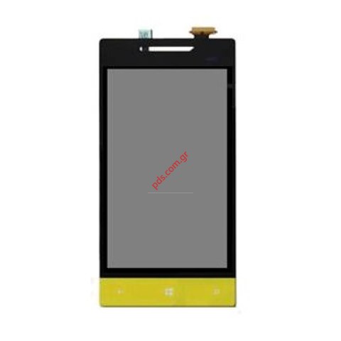 Σετ οθόνης LCD Display HTC 8S (OEM) Yellow C620e σε κίτρινο χρώμα