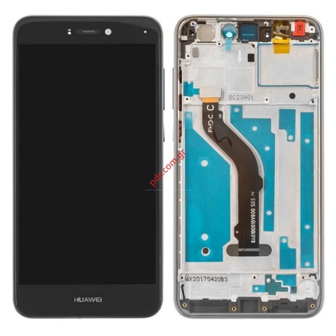 Σετ οθόνης LCD Huawei P8 Lite 2017 (PRA-LX1) OEM Black (Front cover +Touch Screen + Display Glass) σε μαύρο χρώμα. Σετ οθόνης LCD Huawei P8 Lite 2017 (PRA-LX1) OEM Black (Front cover +Touch Screen + Display Glass) σε μαύρο χρώμα.