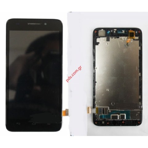 Complete set LCD (OEM) Huawei Ascend G620S 4G Black 
