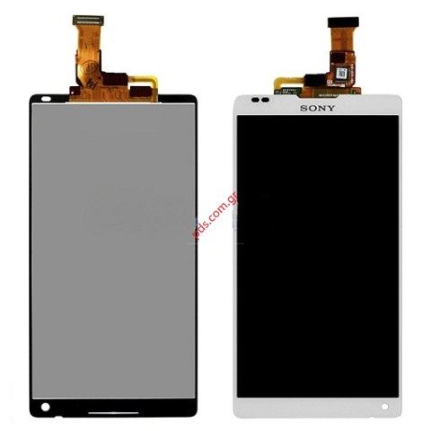Set LCD with Touch Digitazer (OEM) SONY Xperia ZL White (C6502) L35h  Set LCD with Touch Digitazer (OEM) SONY Xperia ZL White (C6502) L35h