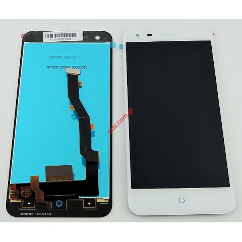 Σετ οθόνης (OEM) LCD ZTE Blade S6 Plus White σε λευκό χρώμα (touch with digitizer lcd) Σετ οθόνης (OEM) LCD ZTE Blade S6 Plus White σε λευκό χρώμα (touch with digitizer lcd)