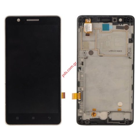 Complete set LCD Display (OEM) Lenovo A536 with front cover and touch screen digitizer black Complete set LCD Display (OEM) Lenovo A536 with front cover and touch screen digitizer black