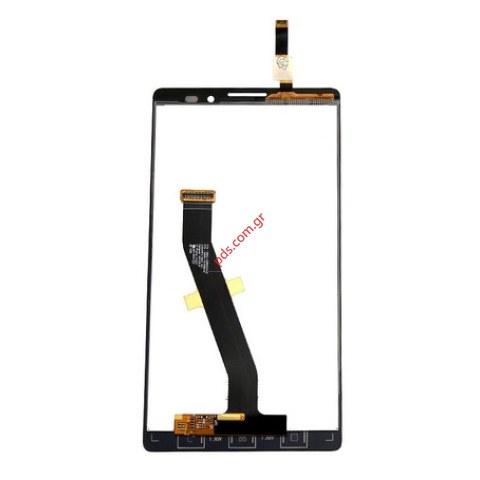 Complete set LCD Display (OEM) Lenovo K910 with front cover and touch screen digitizer black
