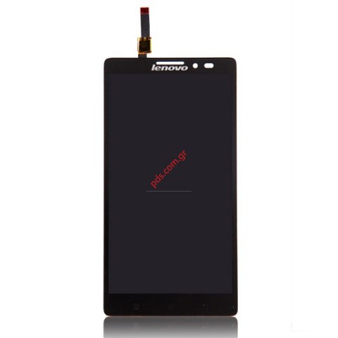 Complete set LCD Display (OEM) Lenovo K910 with front cover and touch screen digitizer black Complete set LCD Display (OEM) Lenovo K910 with front cover and touch screen digitizer black