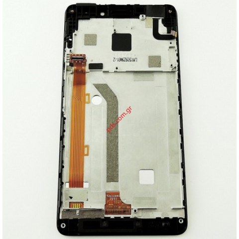 Complete set LCD (OEM) Lenovo Vibe P1m Black Front cover with touch screen digitizer and display