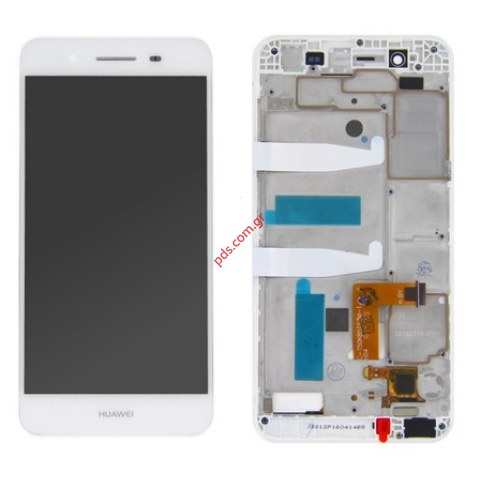 Σετ οθόνης (OEM) White LCD Huawei P8 Lite Smart GR3 (+Touch Screen + Display Glass) σε λευκό χρώμα. Σετ οθόνης (OEM) White LCD Huawei P8 Lite Smart GR3 (+Touch Screen + Display Glass) σε λευκό χρώμα.