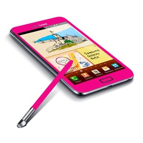 Γνήσια πένα γραφής Samsung Galaxy Note N7000 Pink σε ροζ χρώμα