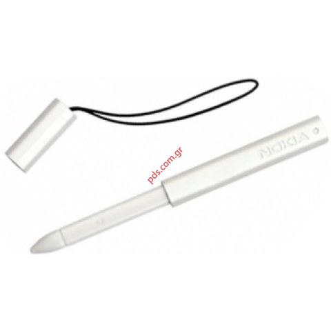 Γνήσιο πενάκι γραφής οθόνης Nokia SU-37 White για τα 5230, 5530 XM, 5800 XM, N97, N97 mini Bulk