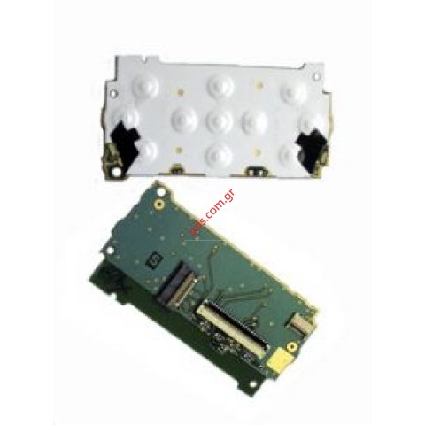 Γνήσια πλακέτα εξωτερικού πληκτρολογίου SonyEricsson W595 λειτουργιών Upper function PBA