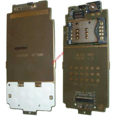 Γνήσια πλακέτα πληκτρολογίου NOKIA 6111 Ui με το sim card reader 