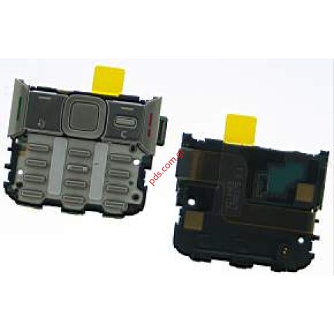 Γνήσια πλακέτα πληκτρολογίου Nokia N82 ui board silver