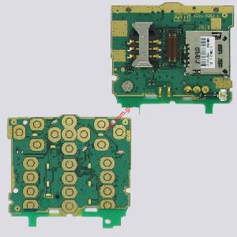 Γνήσια πλακέτα πληκτρολογίου SonyEricsson C510 με τον αναγνώστη κάρτας SIM