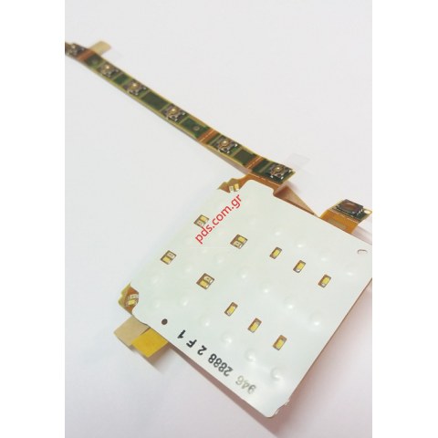 Γνήσια πλακέτα πληκτρολογίου SonyEricsson W902 με ταινία για τα πλαινά πλήκτρα PBA Keyfoil Kypad ui board flex cable