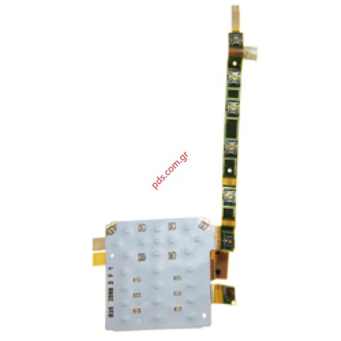 Γνήσια πλακέτα πληκτρολογίου SonyEricsson W902 με ταινία για τα πλαινά πλήκτρα PBA Keyfoil Kypad ui board flex cable