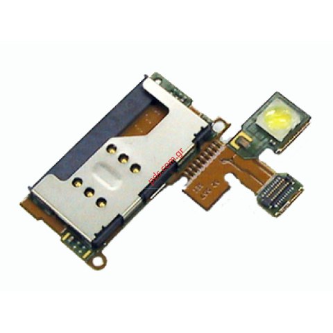 Γνήσια πλακέτα υποδοχής κάρτας  sim SonyEricsson W995 holder reader sim card flex 