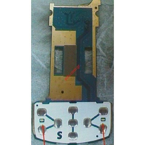 Γνήσια ταινία LG GU230 με πλακέτα λειτουργιών πληκτρολογίου Function