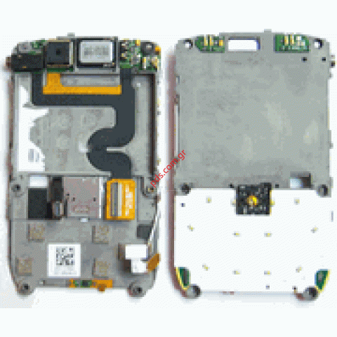 Κεντρικό πλαίσιο με πλακέτα πληκτρολογίου για BlackBerry 8900 Curve με εξαρτήματα 