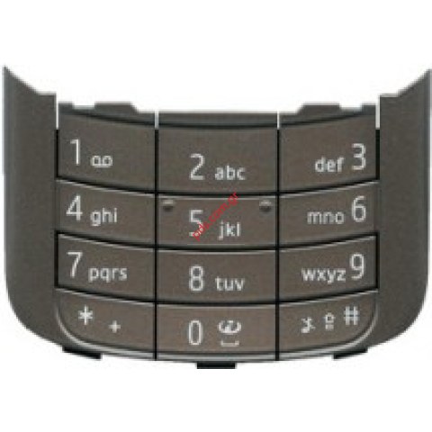 Γνήσιο αριθμητικό πληκτρολόγιο Nokia 6710navigator Numeric T9 latin Titanium