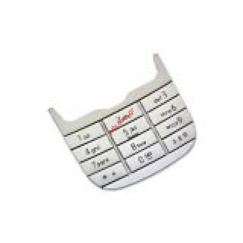 Γνήσιο αριθμητικό πληκτρολόγιο Nokia 7230 Silver