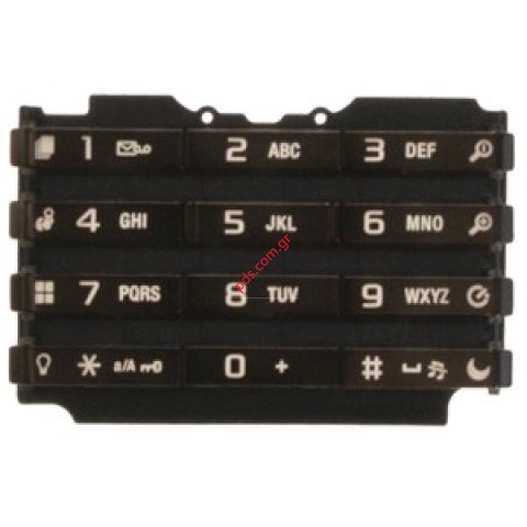 Γνήσιο αριθμητικό πληκτρολόγιο SonyEricsson K770i Brown
