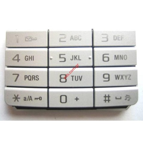 Γνήσιο αριθμητικό πληκτρολόγιο SonyEricsson K800i Numeric silver