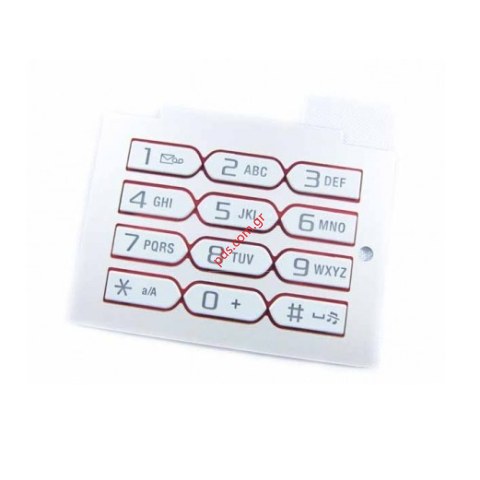 Γνήσιο αριθμητικό πληκτρολόγιο T9 SonyEricsson W595 White