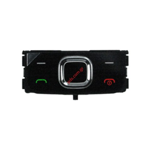 Γνήσιο εξωτερικό άνω πληκτρολόγιο Nokia 6700classic function black σε μαύρο χρώμα