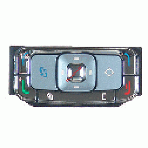 Γνήσιο εξωτερικό άνω πληκτρολόγιο Nokia N95 Silver Latin S60 