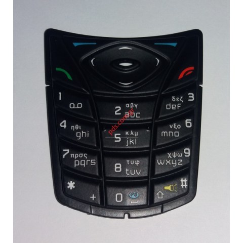 Γνήσιο εξωτερικό πληκτρολόγιο NOKIA 5140, 5140i μαύρο με Ελληνικά και Αγγλικά γράμματα