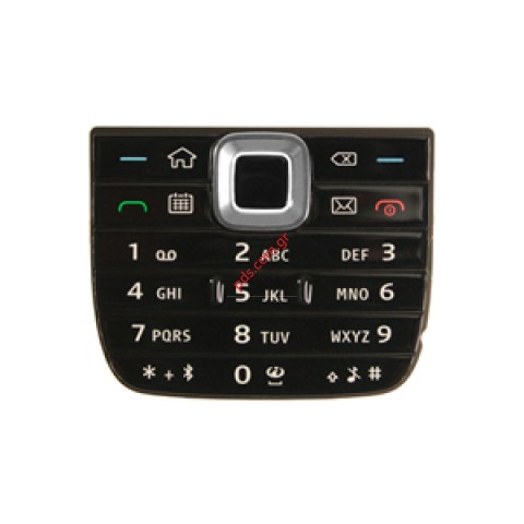 Γνήσιο εξωτερικό πληκτρολόγιο Nokia E75 σε μαύρο χρώμα